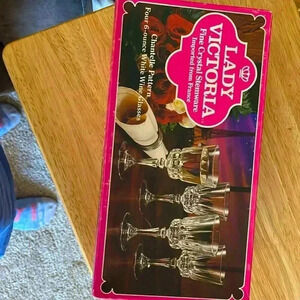 Lady Victoria Fine Crystal Stemware